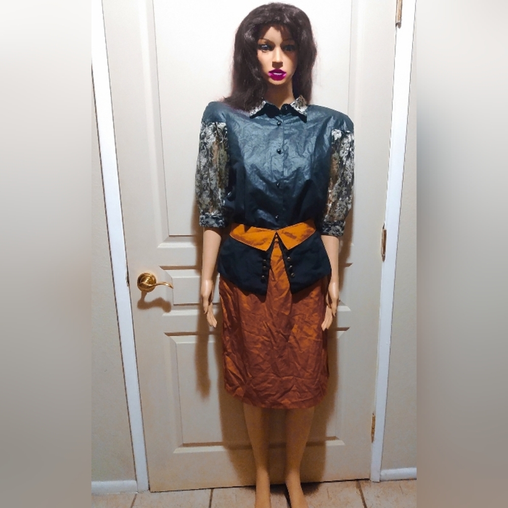 Vintage 90's Sheer Maxi Skirt.